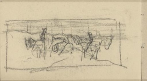 Composition study with riders