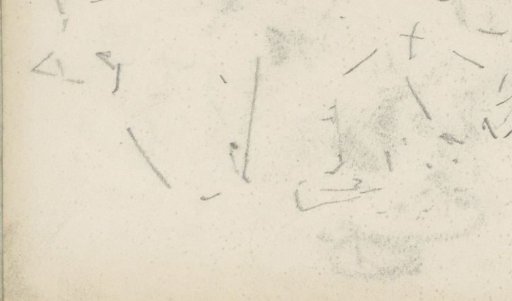 Study sheet, possibly with cats
