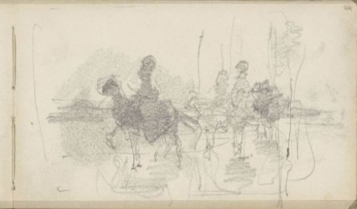 Cavalrymen on a Country Road