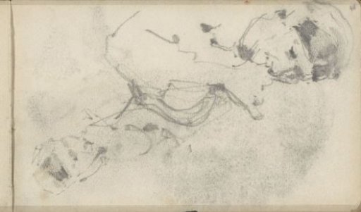 Two Studies of a Woman with a Hand Before Her Mouth