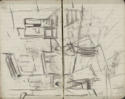 View of a street in Amsterdam with figures