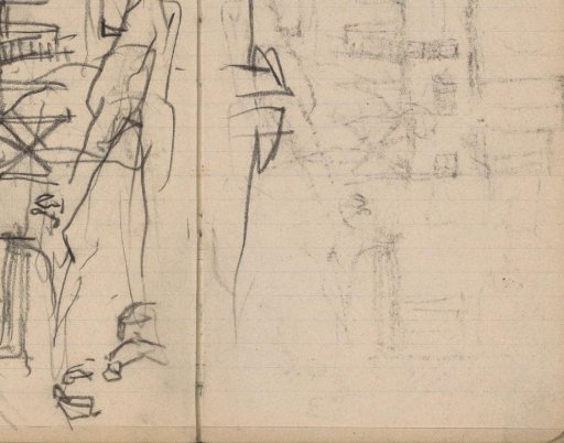 Road workers, possibly at the Rokin in Amsterdam