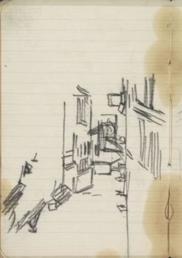 View of an Alley in Amsterdam