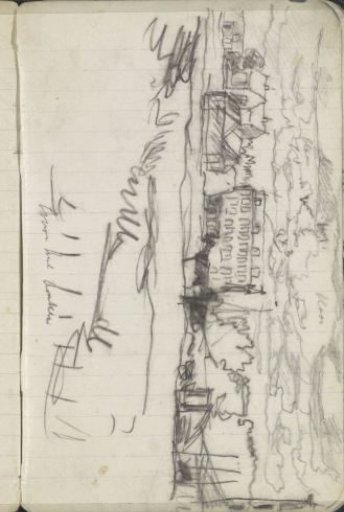 View in Amsterdam with a horse-drawn cart