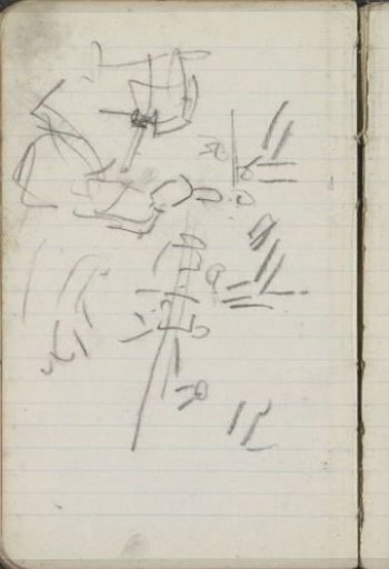 Figures, possibly on the street