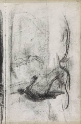Figure, possibly in the countryside