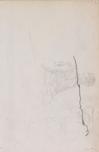 Study, possibly of a Landscape