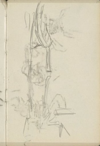 Boats, possibly at the Damrak in Amsterdam