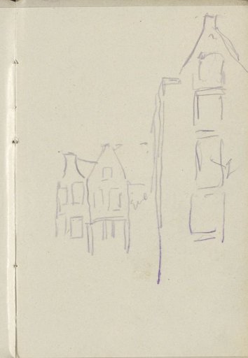 View of Buildings, Possibly in Amsterdam