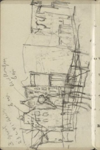 City View with a Bridge, Possibly in Amsterdam