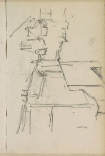 View of the Rokin in Amsterdam, at the height of the Beursstraatje