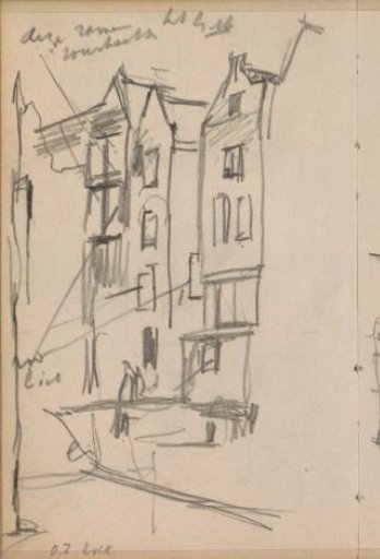 View of the Oudezijds Kolk in Amsterdam