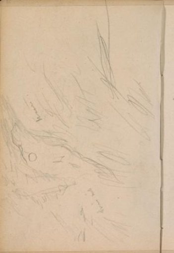 Study, possibly of a landscape