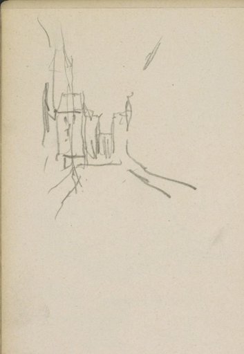 View of a street, possibly in Amsterdam