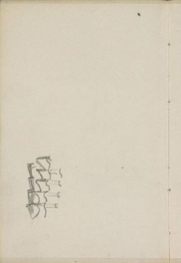 Study, possibly of roof tiles