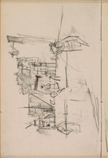 View of a square, possibly the Muntplein in Amsterdam