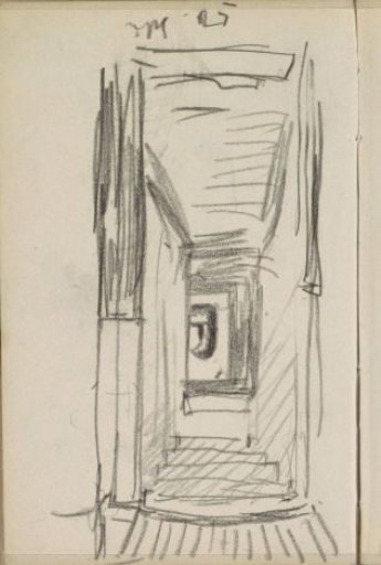 View of an alley in Amsterdam