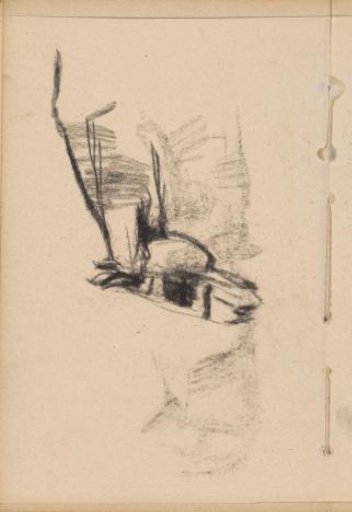 Horse's head with blinkers