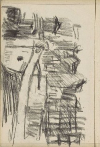 View of a row of buildings by the water