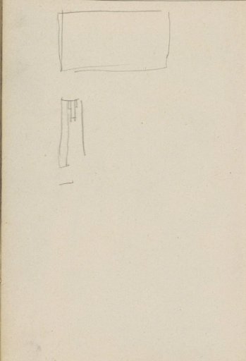 Studies, possibly including a bricklaying pattern