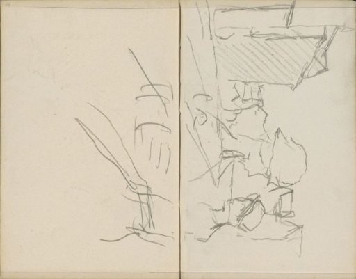 Two figures on the street