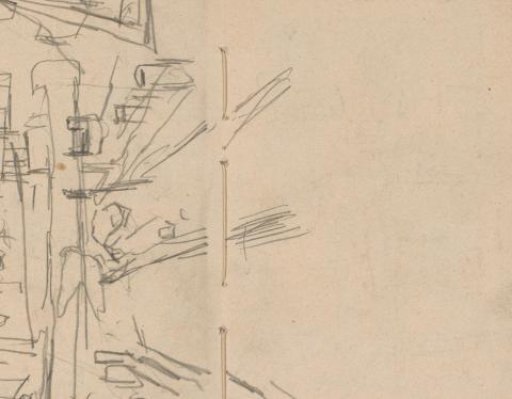 View of a Boat Landing, Possibly in Ghent