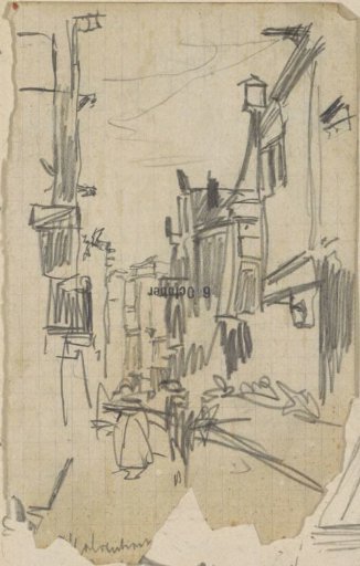 View of the Kalverstraat in Amsterdam