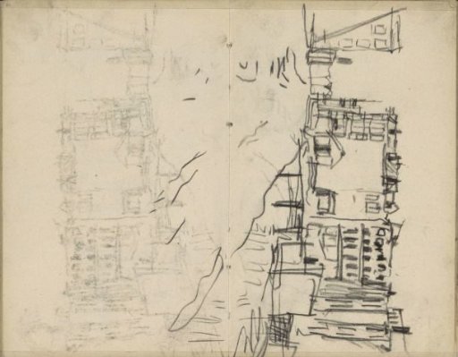View of Amsterdam, possibly the Rokin