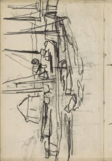 Ships at the Barentszkade in Amsterdam