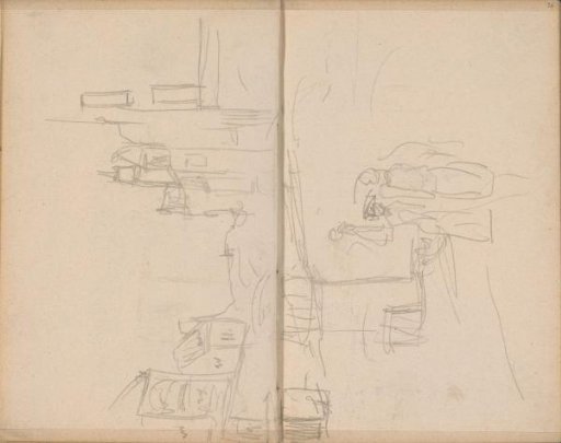 View of a Street with Figures, Possibly in Amsterdam