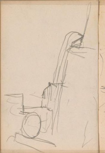 Study, Possibly of a Boat