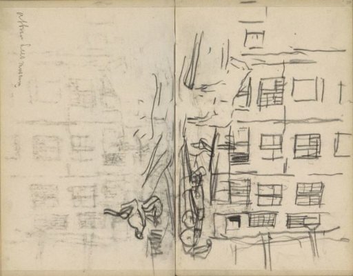 View of the Demolition of the Leesmuseum on the Rokin in Amsterdam