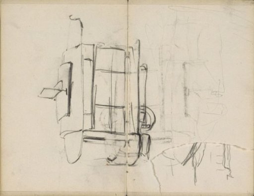 Study, possibly of a window