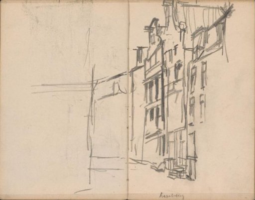 Kapelsteeg in Amsterdam, viewed from the Rokin