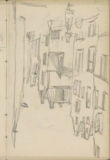 View of the north side of the Spui in Amsterdam