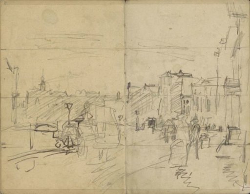 View of the Rokin in Amsterdam