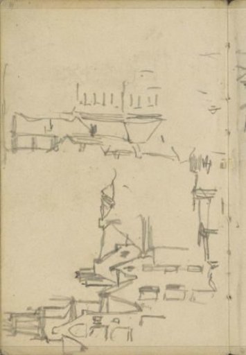 Views of the Damrak in Amsterdam