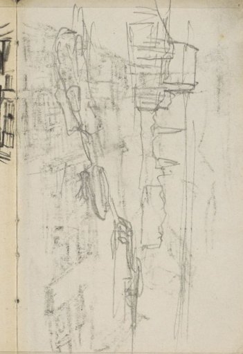 View of ships at the Prins Hendrikkade in Amsterdam