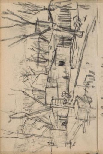 View of the demolition of houses in the De Clercqstraat in Amsterdam