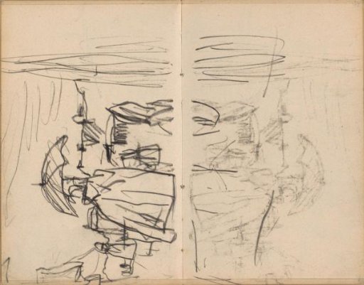 View of a street in Amsterdam with figures