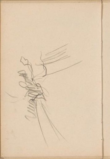Study, possibly of a landscape