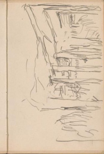 Trees along a path