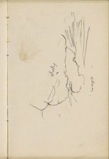 Study, possibly of a cloudy sky