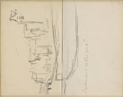 View in Amsterdam, possibly the corner of the Lijnbaansgracht and the Rozengracht