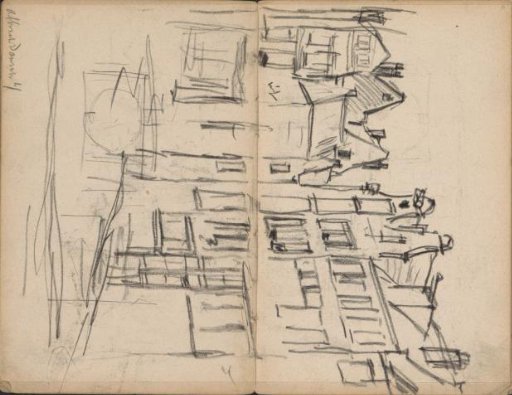View of the Damrak in Amsterdam at numbers 28-30