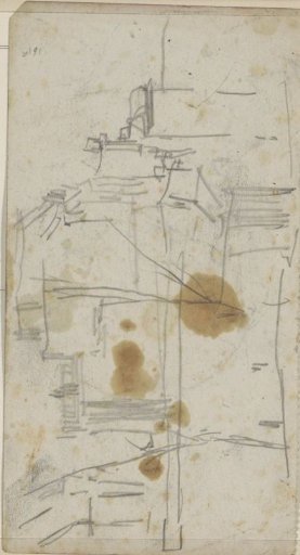 Study, possibly of horses