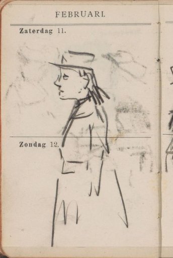Standing Woman with Hat