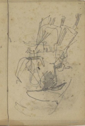 Woman with a Child Under an Umbrella