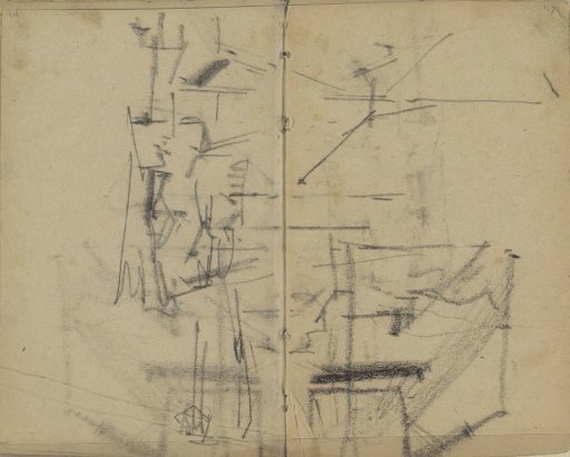 Study, possibly a cityscape