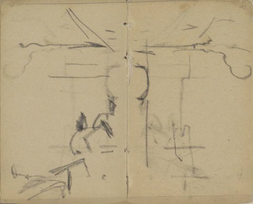 Study, possibly a cityscape